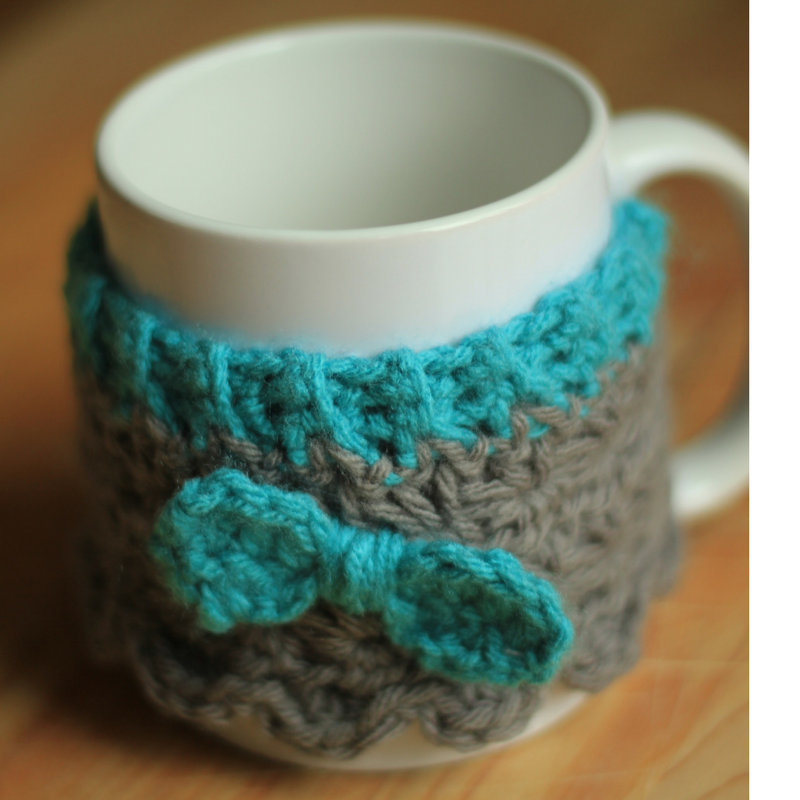 Crochet Mug Cozy {Free Pattern} - A Sprinkle of Joy