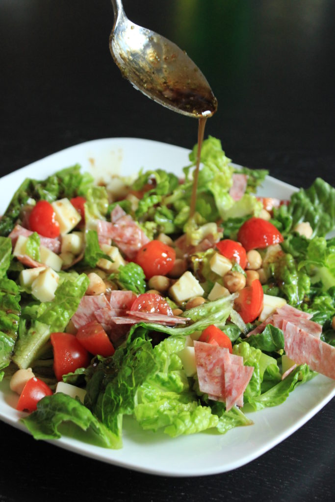 The Best Antipasto Salad And Balsamic Vinaigrette - A Sprinkle Of Joy